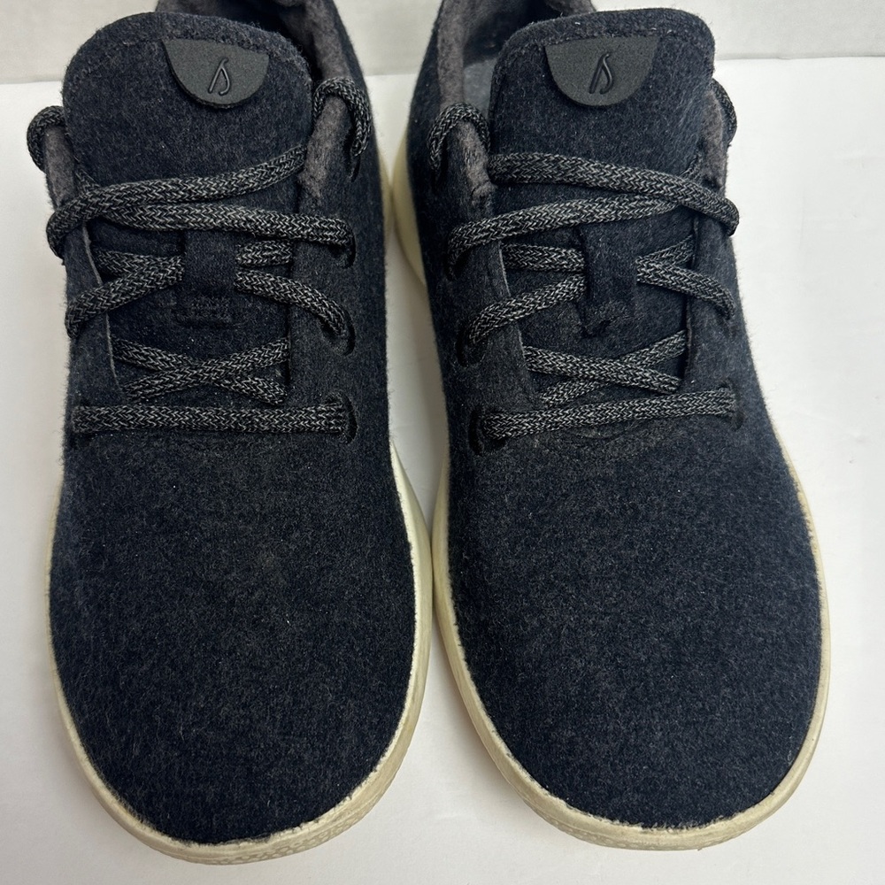 Allbirds Wool Runners 1019 NV1 Womens Black Gray Running Shoes Sneakers Size 7 - Picture 5 of 12